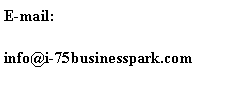 Text Box: E-mail:
info@i-75businesspark.com